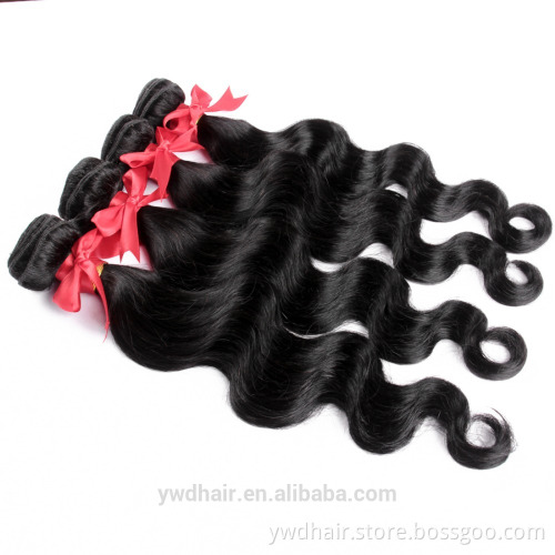 7A Unprocessed Indian Virgin Hair Body Wave 3 bundle deals 8''-26'' Raw Indian Hair Cheap Human Hair Weave